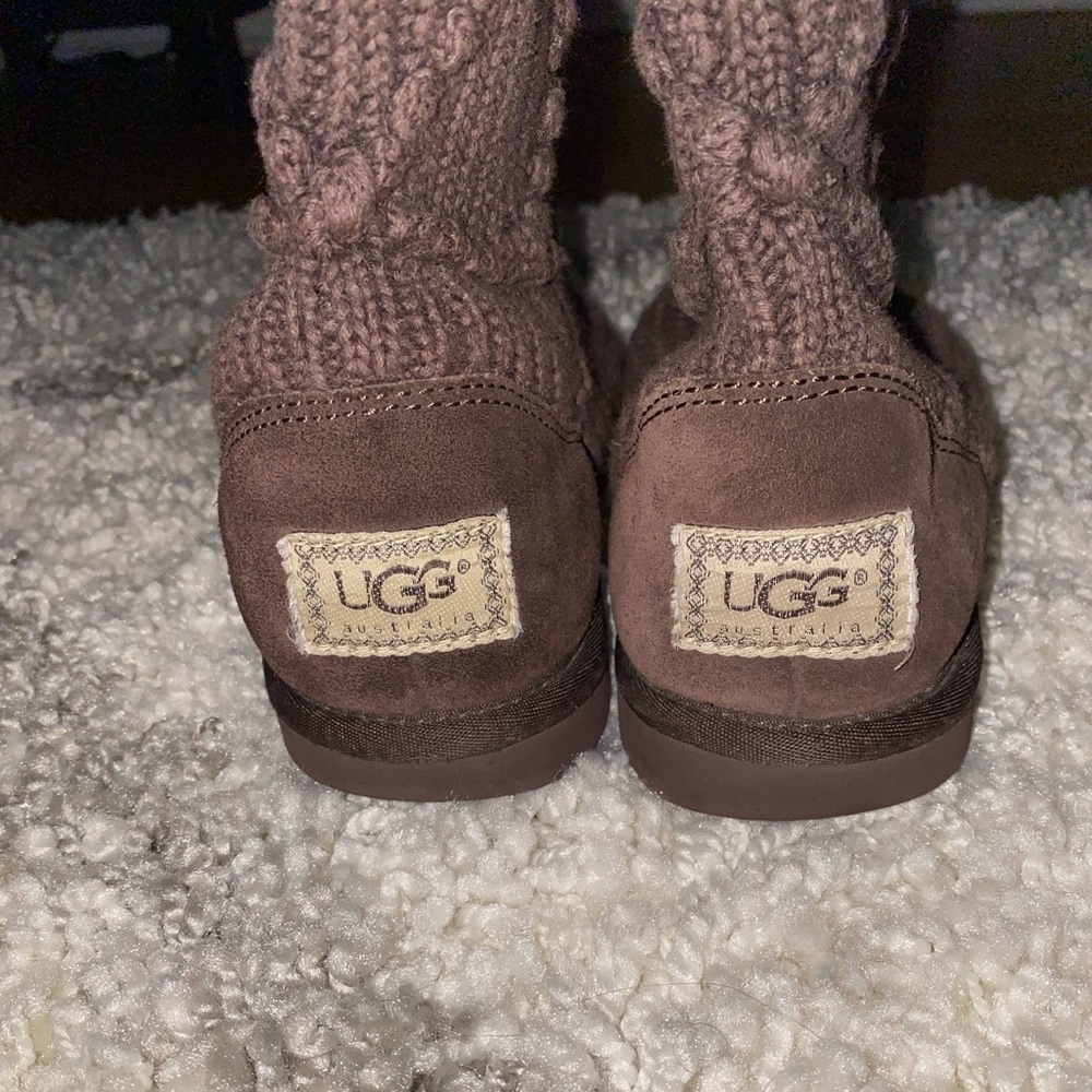 UGG Australia- classic argyle knit boots